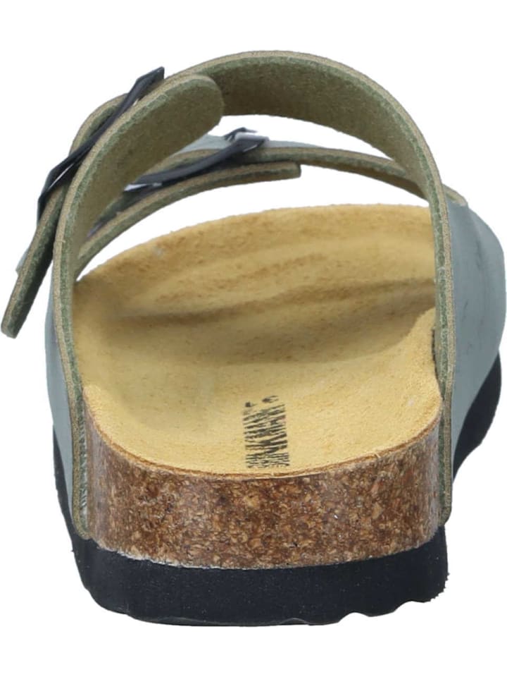 Dr. BRINKMANN Klassische Pantoletten in khaki günstig kaufen