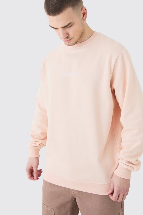 Tall Basic Homme Sweatshirt mit Rundhals-Ausschnitt