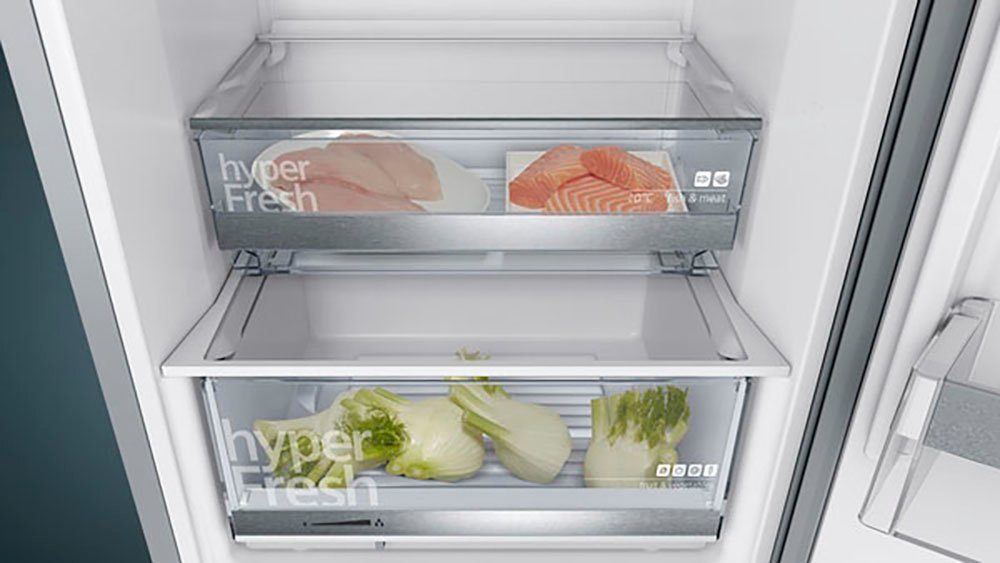 SIEMENS Kühl-/Gefrierkombination KG39E4LBA, 201 cm hoch, 60 cm breit