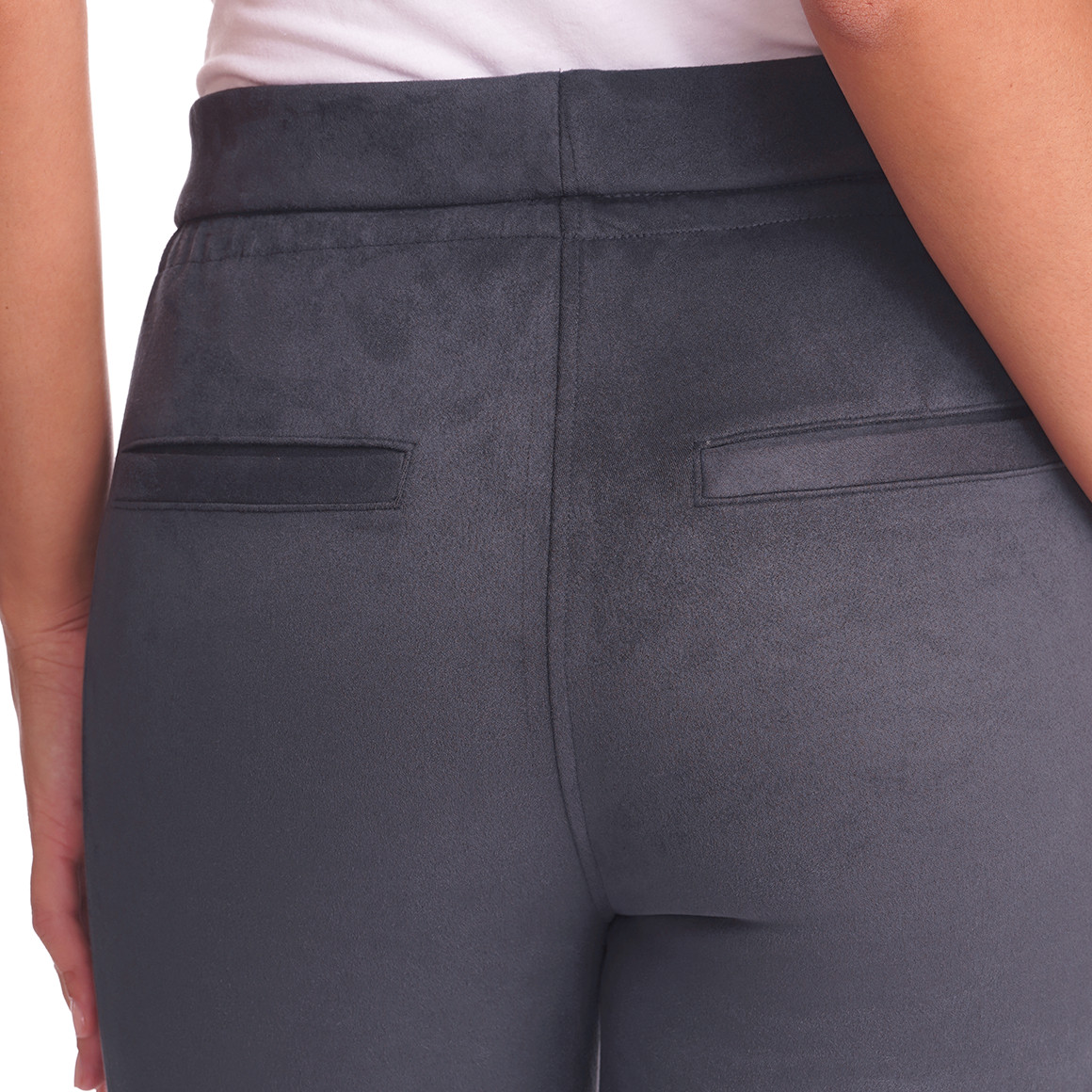 Damen Jogpants in Veloursoptik
