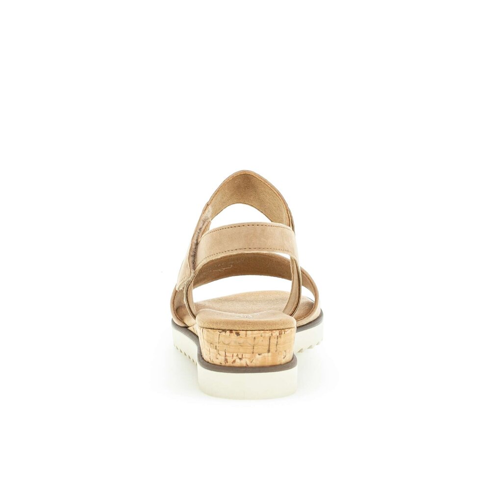 Gabor comfort Keilsandalette beige