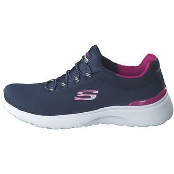 Skechers Slip On Sneaker in blau