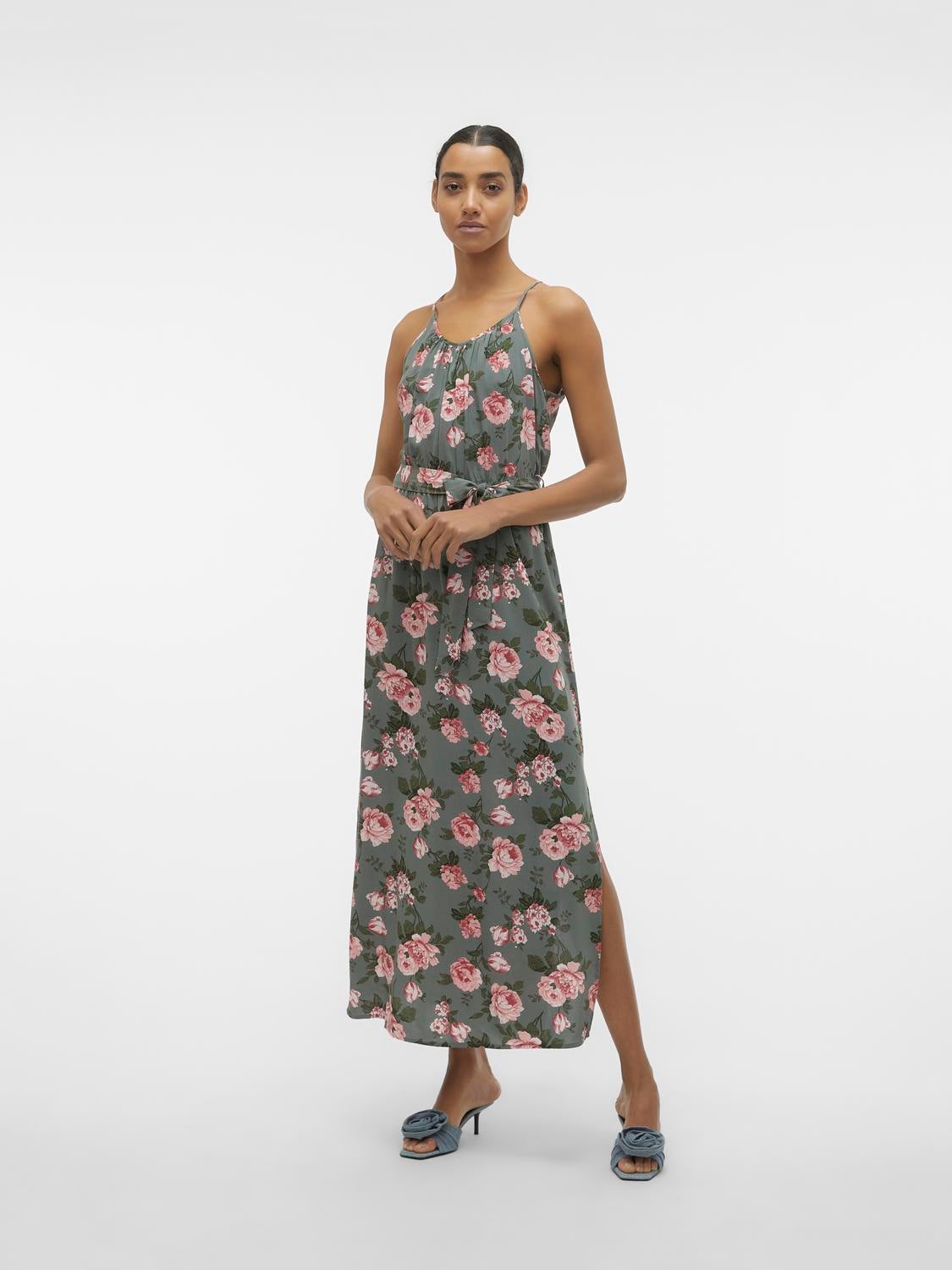 VMEASY Langes Kleid