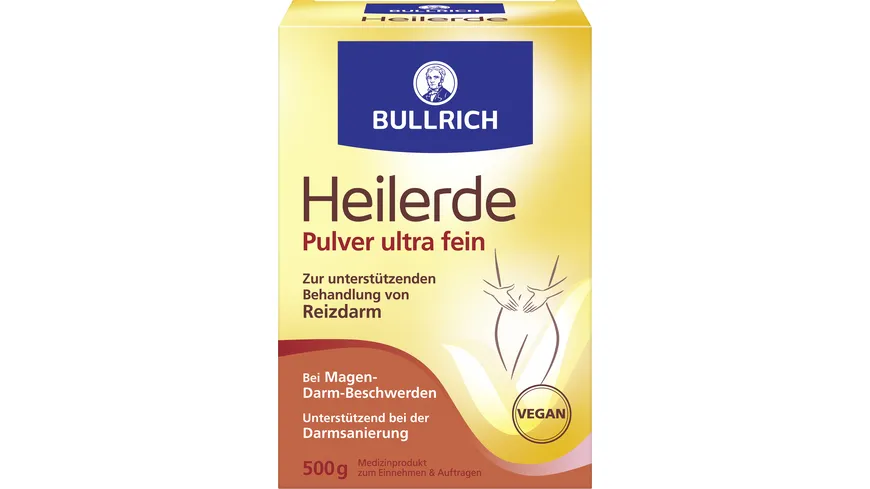 Bullrich Heilerde Pulver ultra fein 500 g