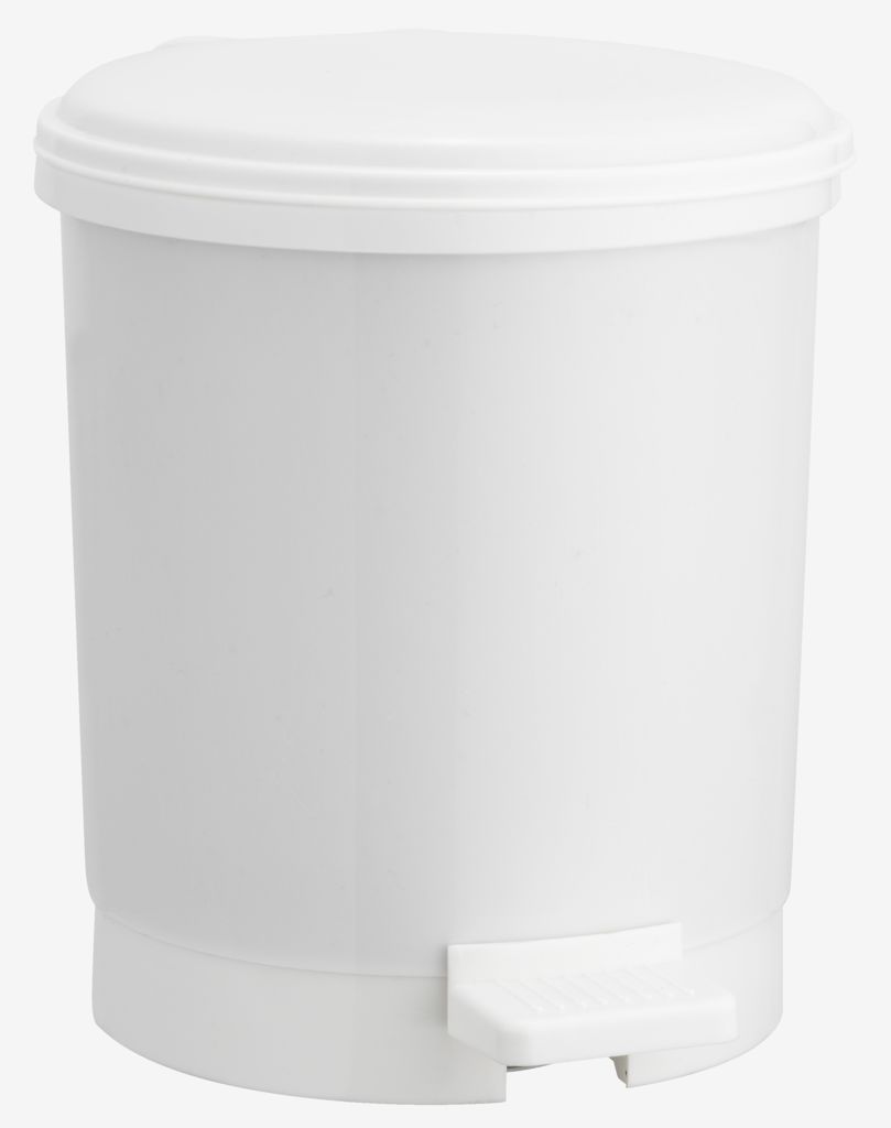 UTBY Kosz na śmieci UTBY 3L, plastikowy, biały