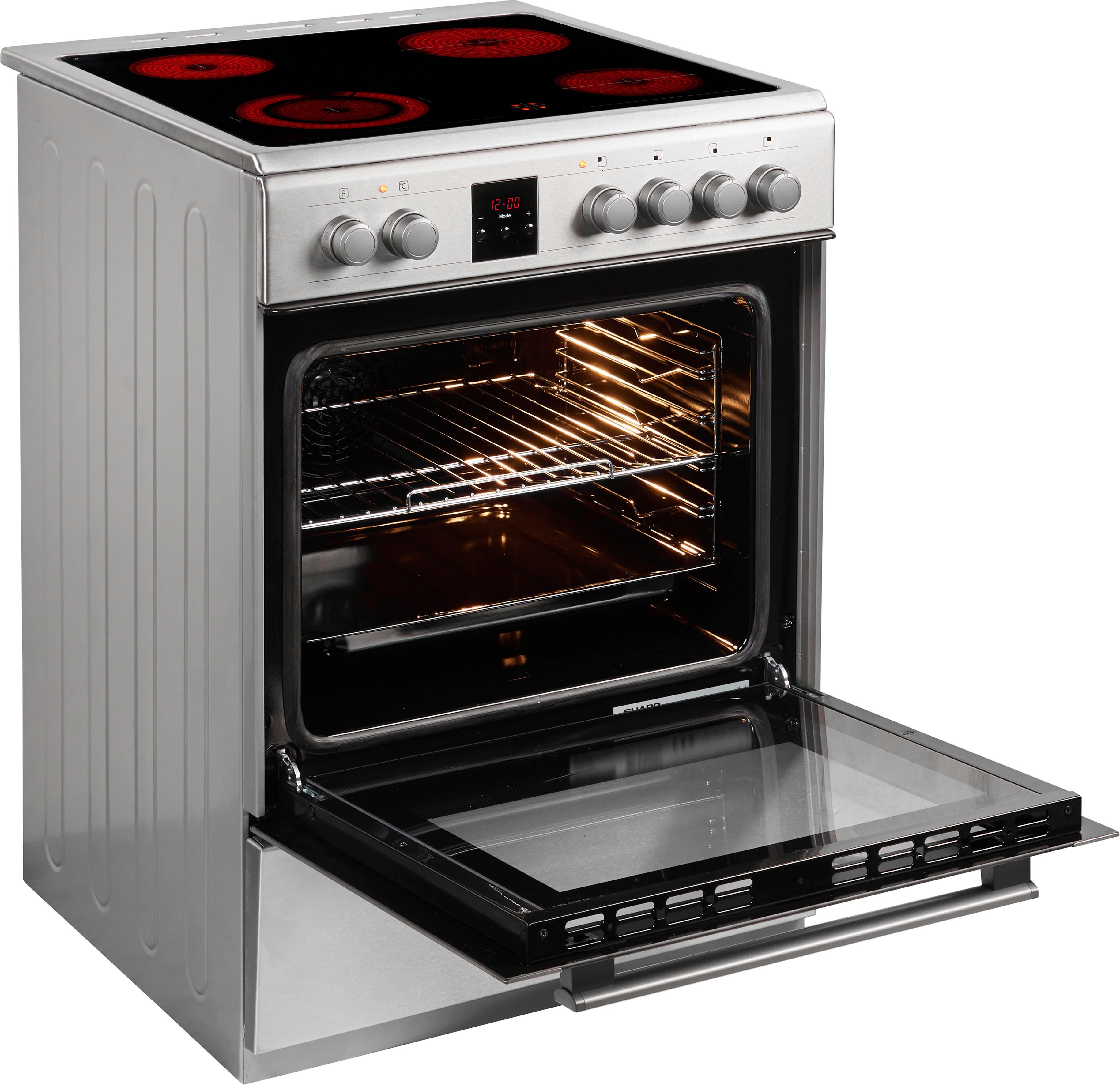Sharp Elektro-Standherd KF-76VDD19I-DE
