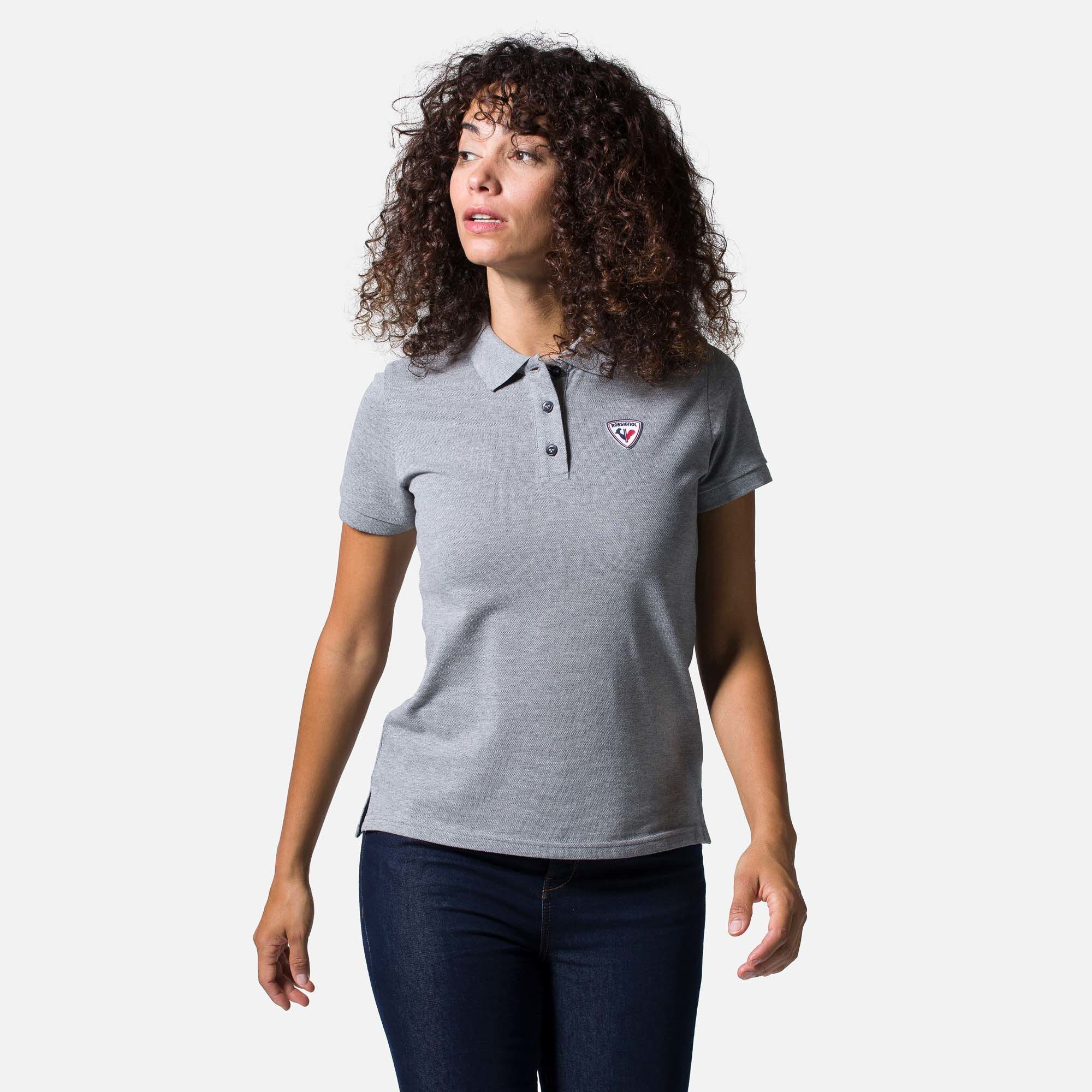 Polo Logo Femme
