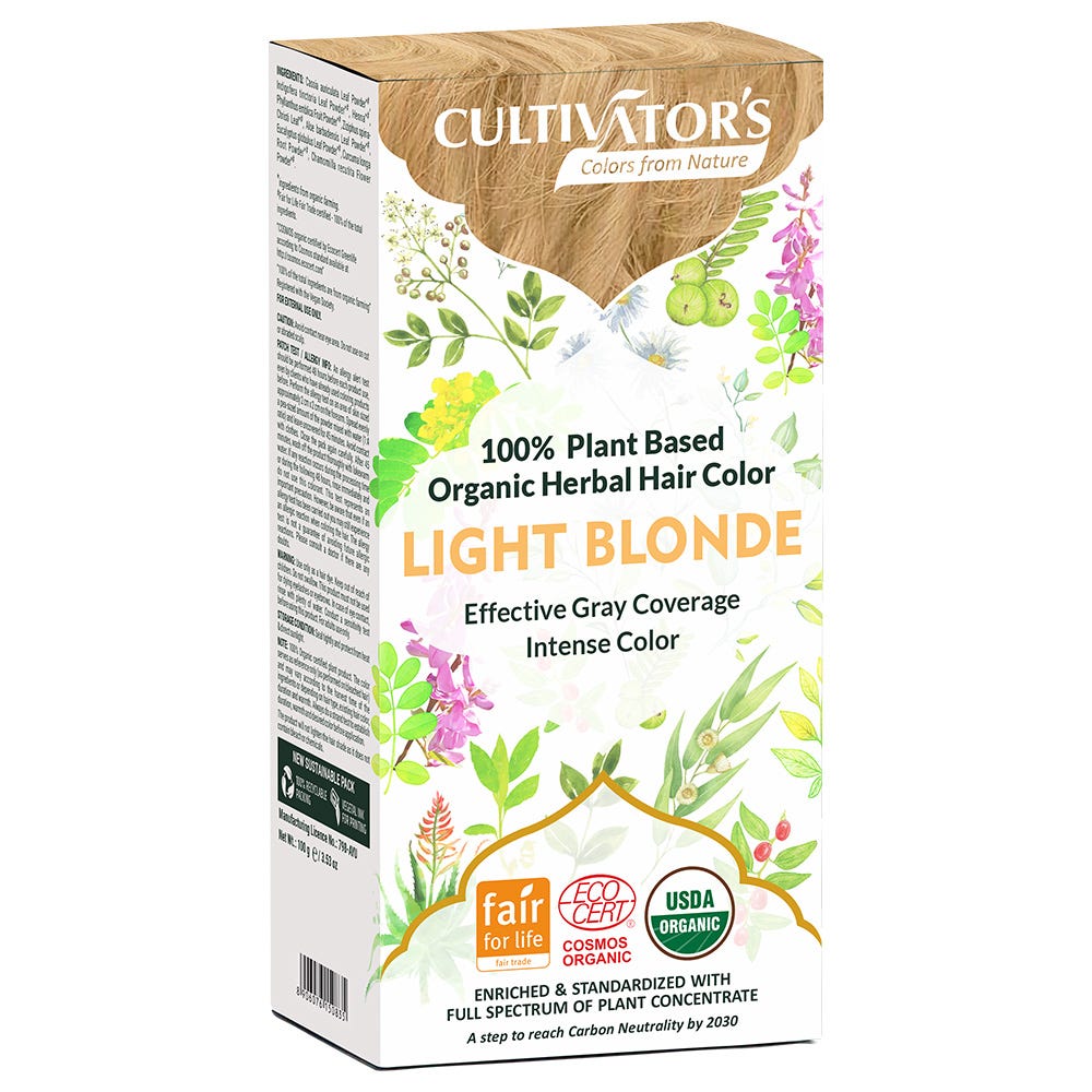 Cultivators Herbal Hair Color Light Blond 100 g