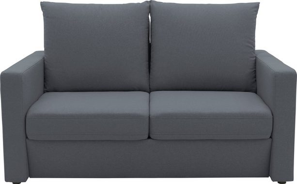 DOMO collection Sofa Slunce, 3 Teile, für Outdoor geeignet, Raumwunder, 2-Sitzer mit 2 Hockern