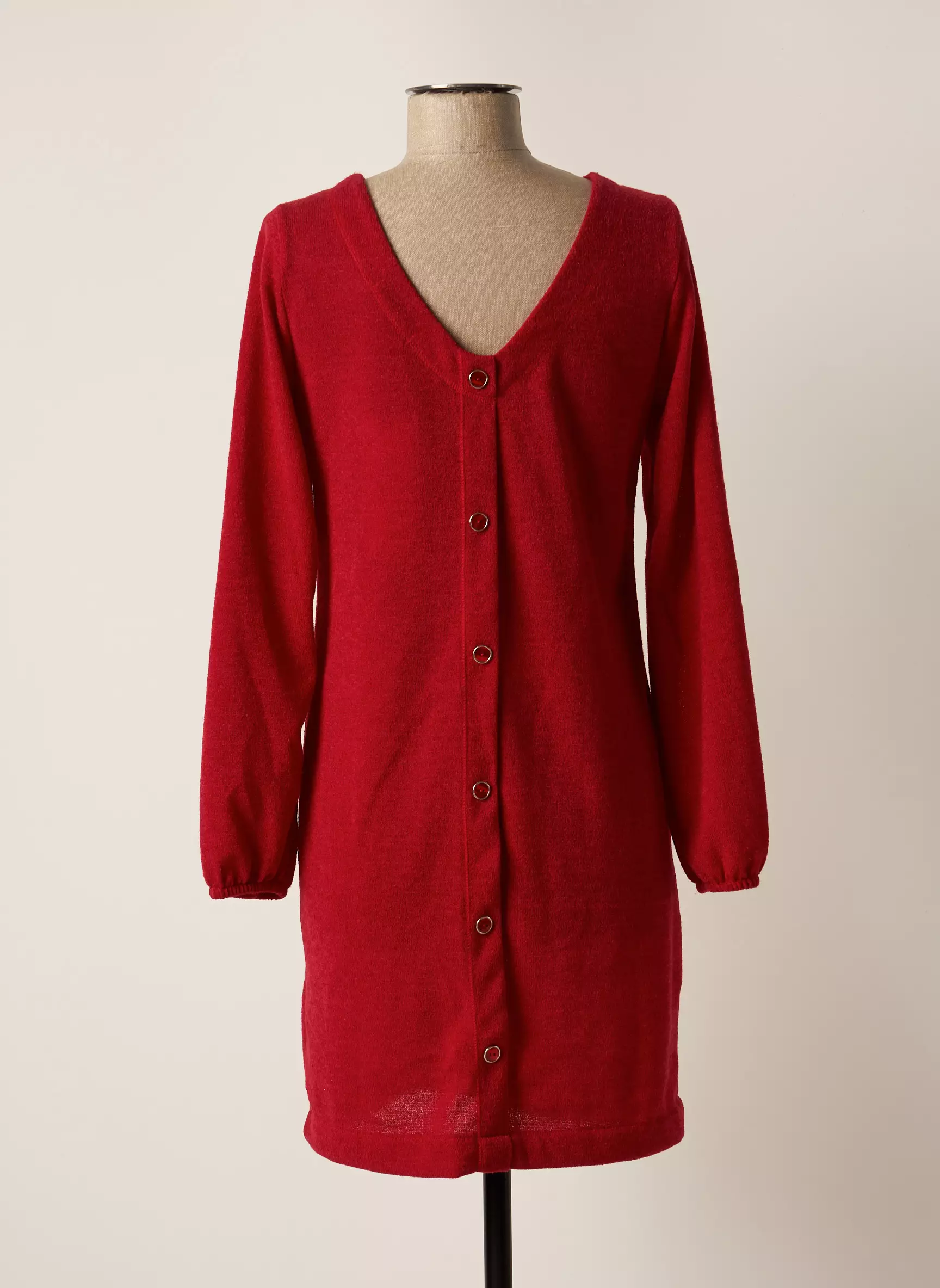 Maloka Robes Courtes Femme couleur rouge