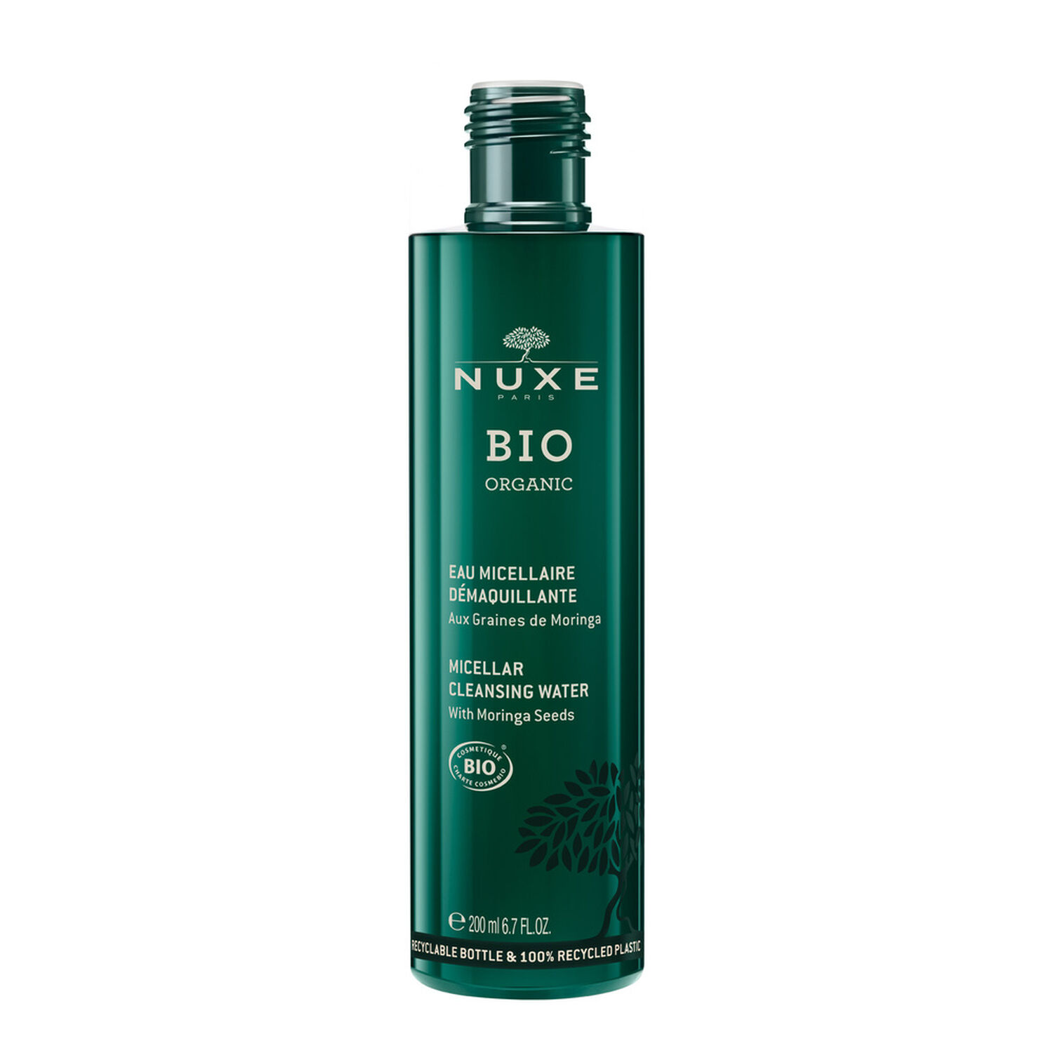 Nuxe Eau micellaire démaquillante Nuxe Bio - Toutes peaux même sensibles - 200ml