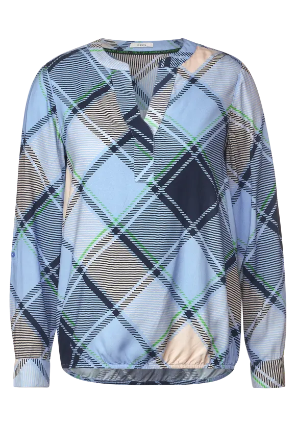 CECIL Karobluse mit Turn-Up Arm
