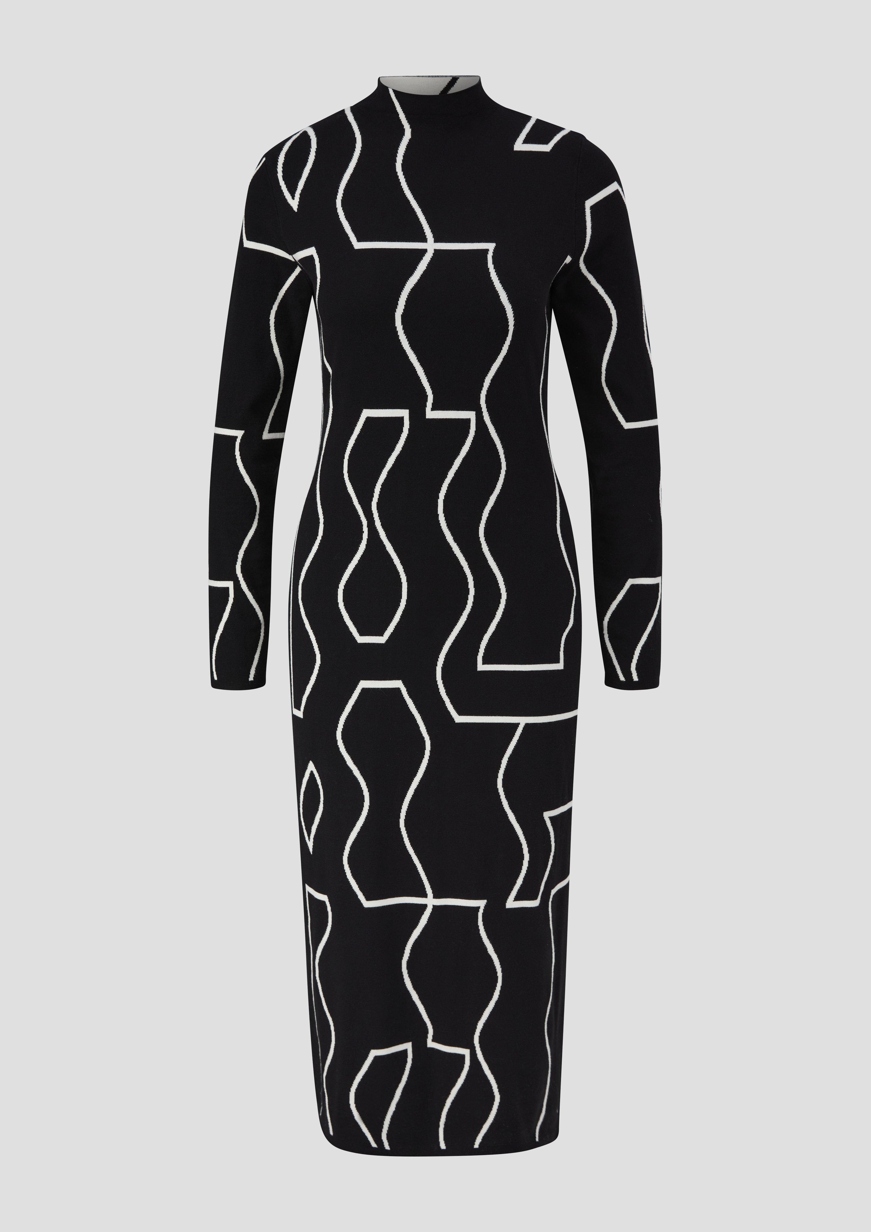 Maxikleid mit Turtleneck  2135977-99X5
