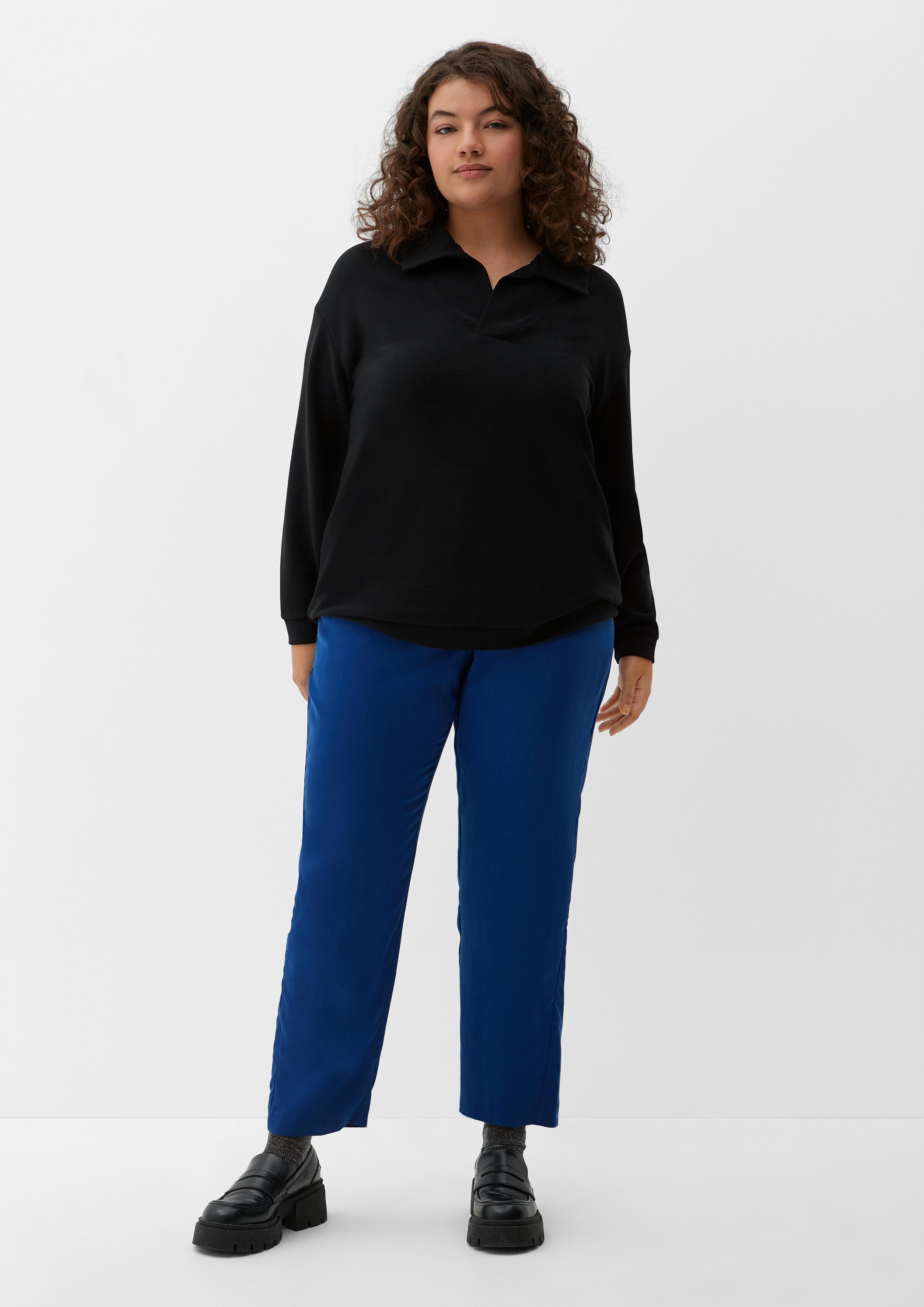 Shirt mit Troyerkragen  2126104-9999