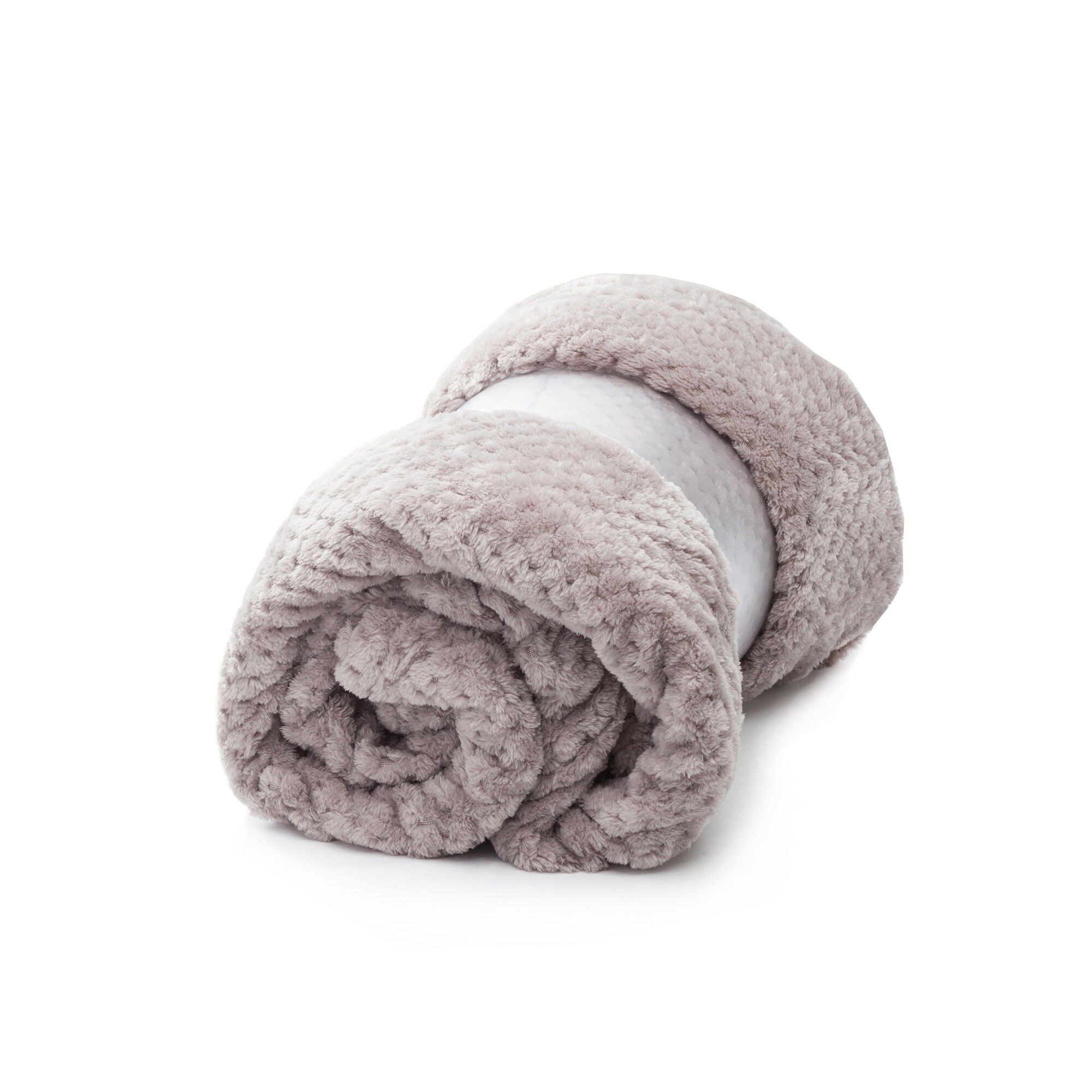 Couverture en velours effet tissé