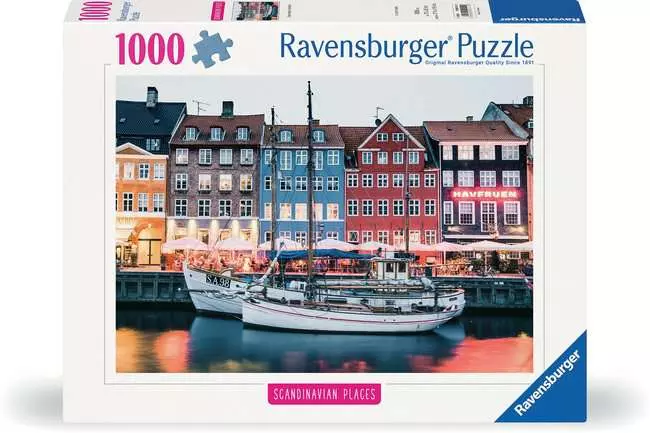 Puzzle 1000 Teile - Kopenhagen, Dänemark
