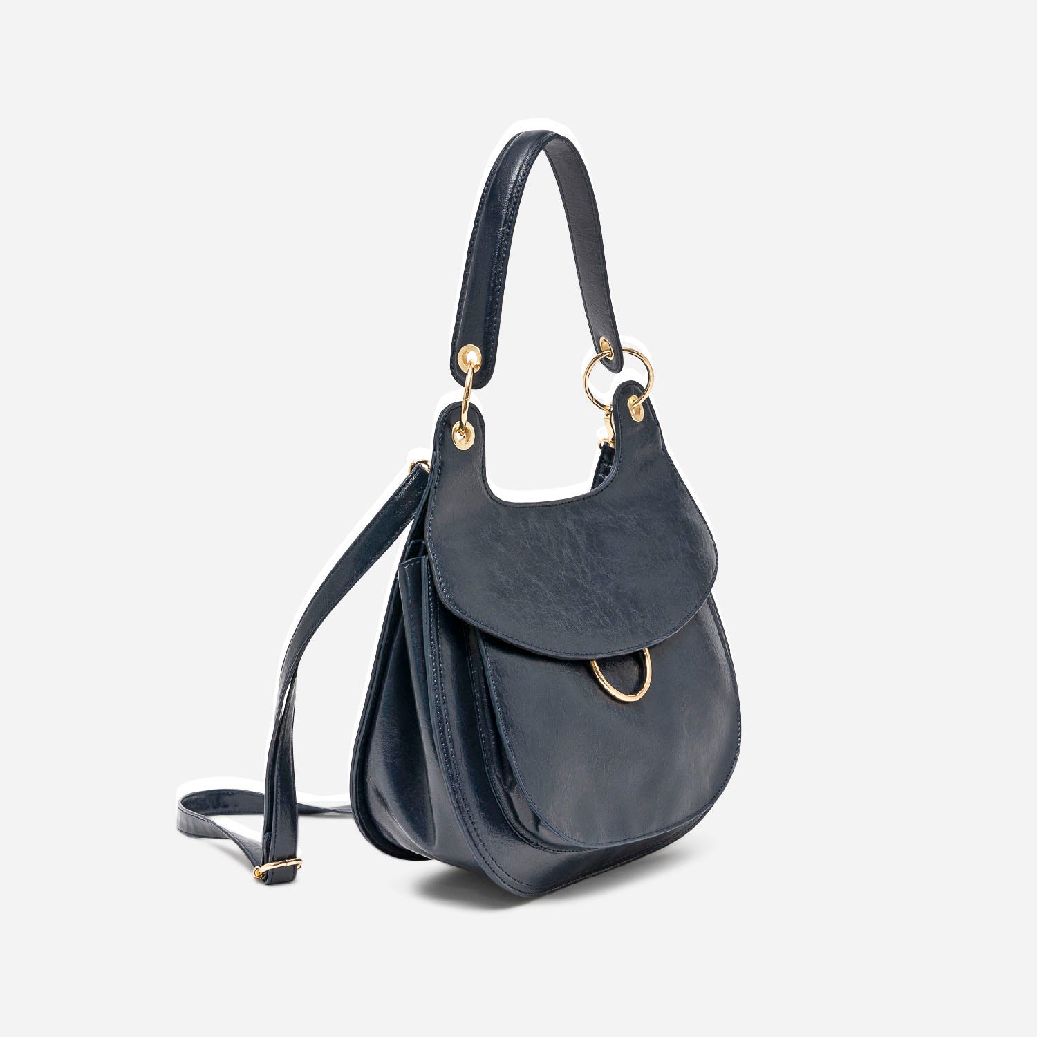 Sac besace bleu marine