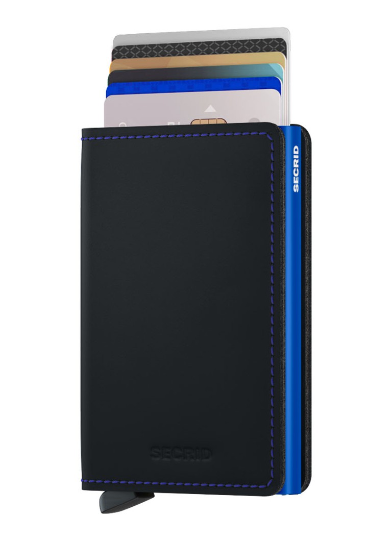 Portafoglio sottile Secrid con porta carte in pelle