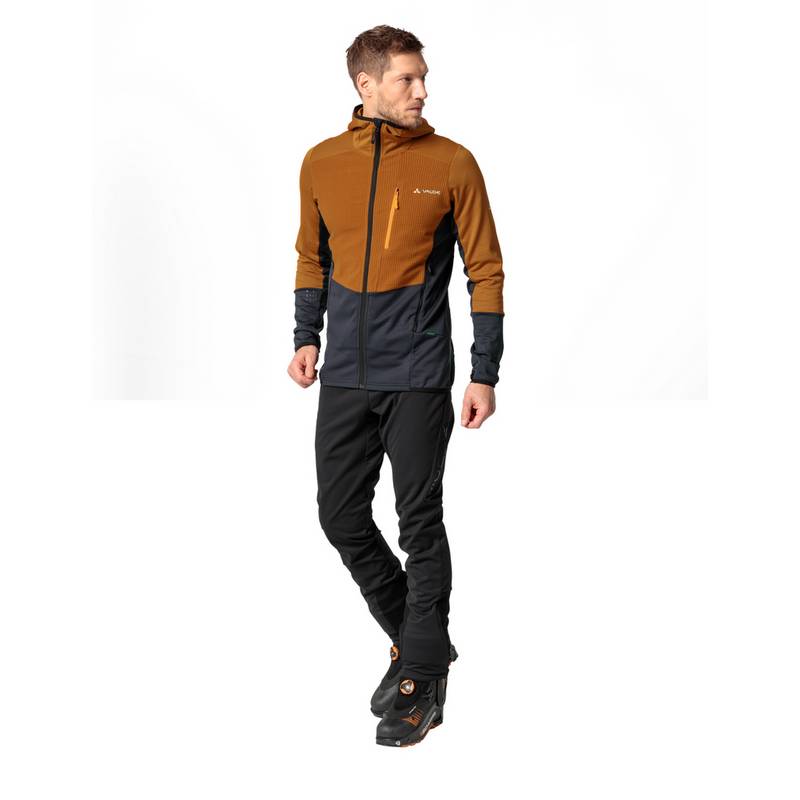 VAUDE Men's Monviso Hooded Grid Fleece Jacket Outdoorjacke Herren
