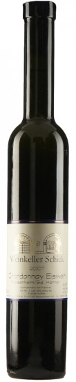 2007 Chardonnay Eiswein Hahnen lieblich 0,375 L - Weinkeller Schick
