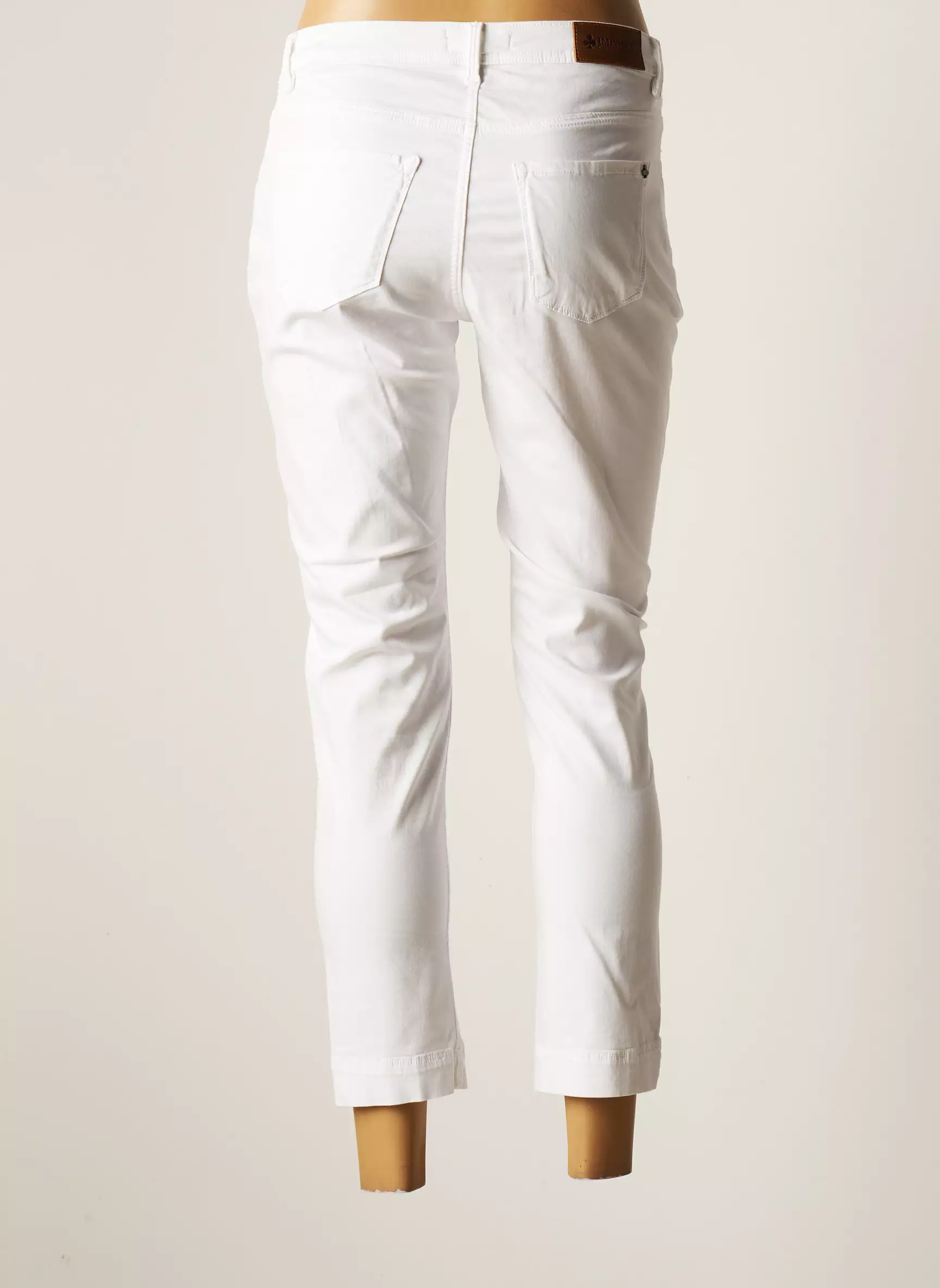 Impaqt Pantalon7 8 Femme couleur blanc