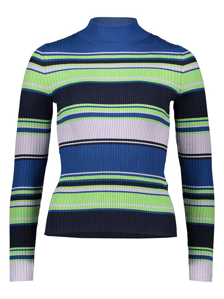 ESPRIT Pullover in Blau/ Grün günstig kaufen