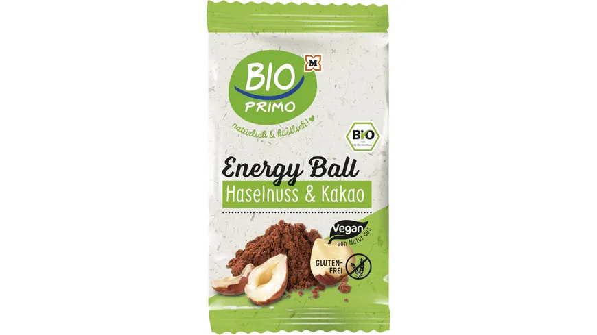 BIO PRIMO Bio Energy Ball Haselnuss & Kakao 30 g