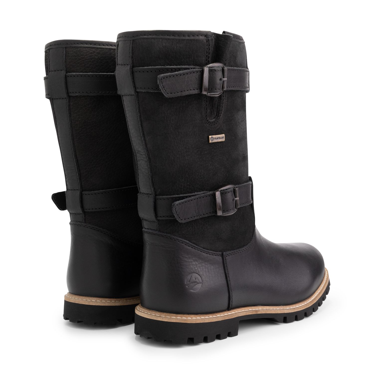 Travelin' Sweden schwarze Herren Outdoorstiefel