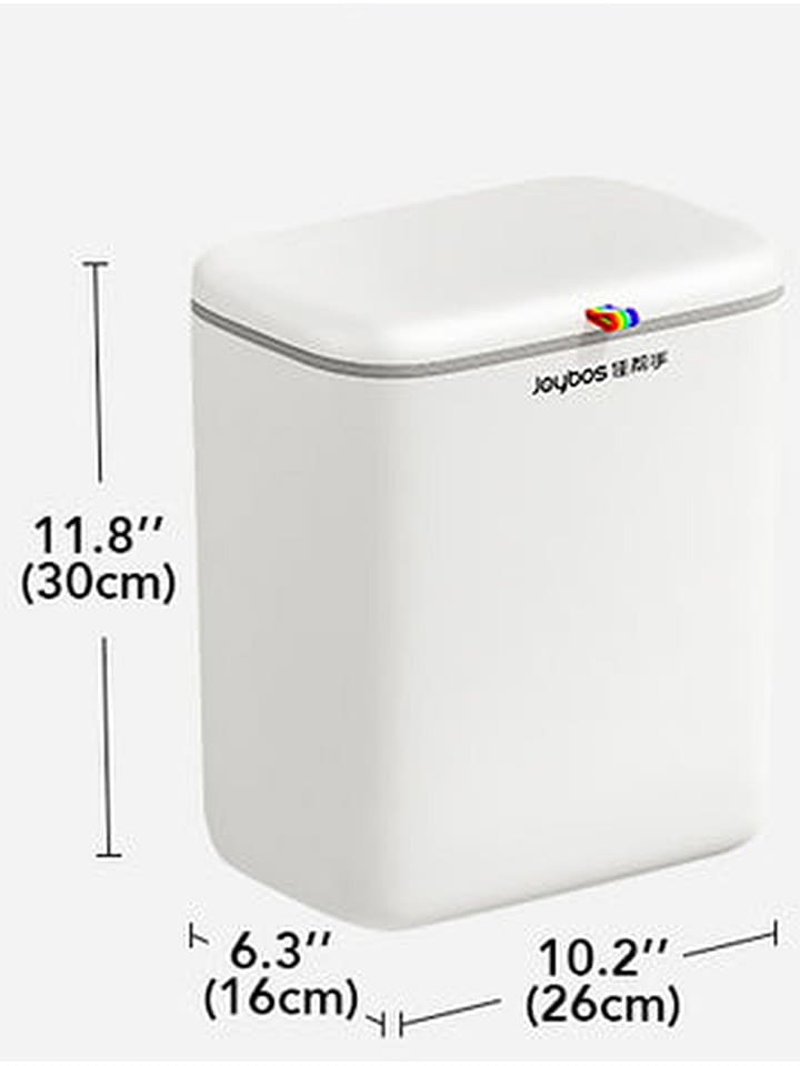 Joybos Küchen-Mülleimer in Weiß - 12 l günstig kaufen onesize