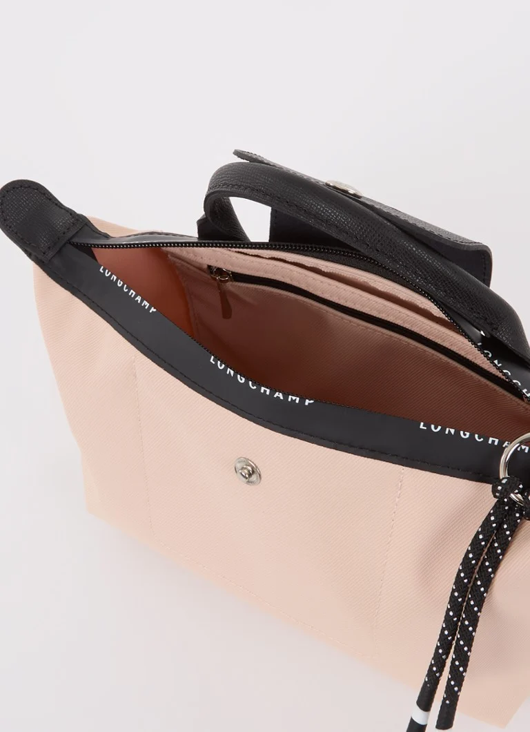 Geantă Longchamp Le Pliage Energy cu detalii din piele