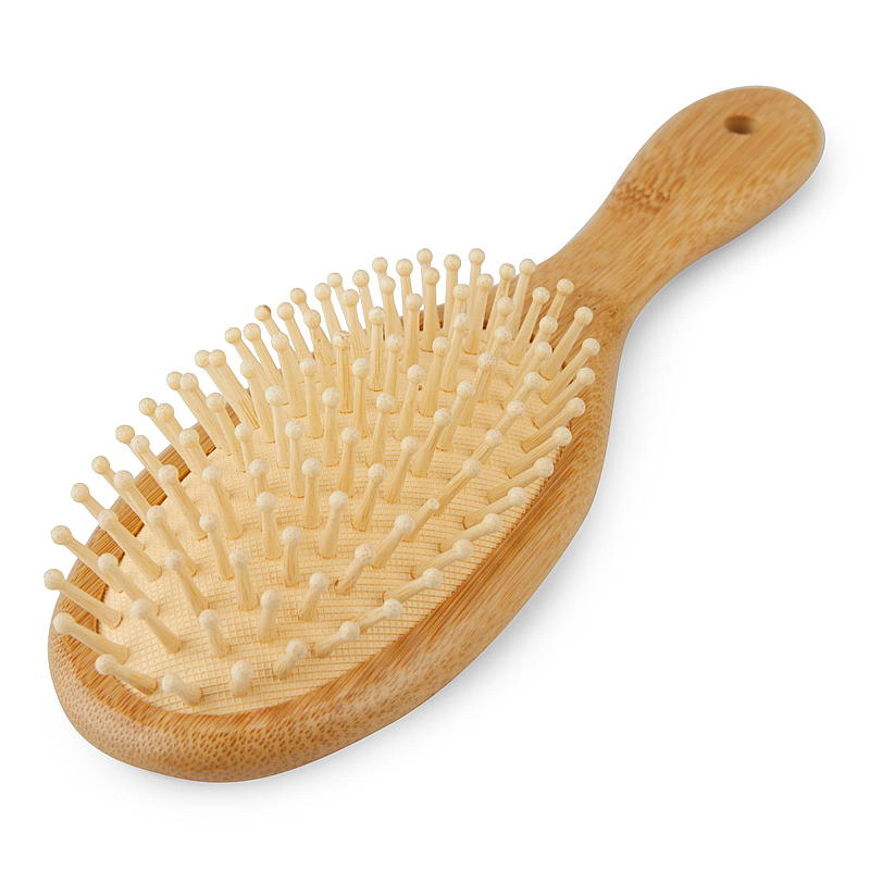 Essentii Hårbørste bambus oval