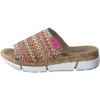 Rieker Pantolette in beige