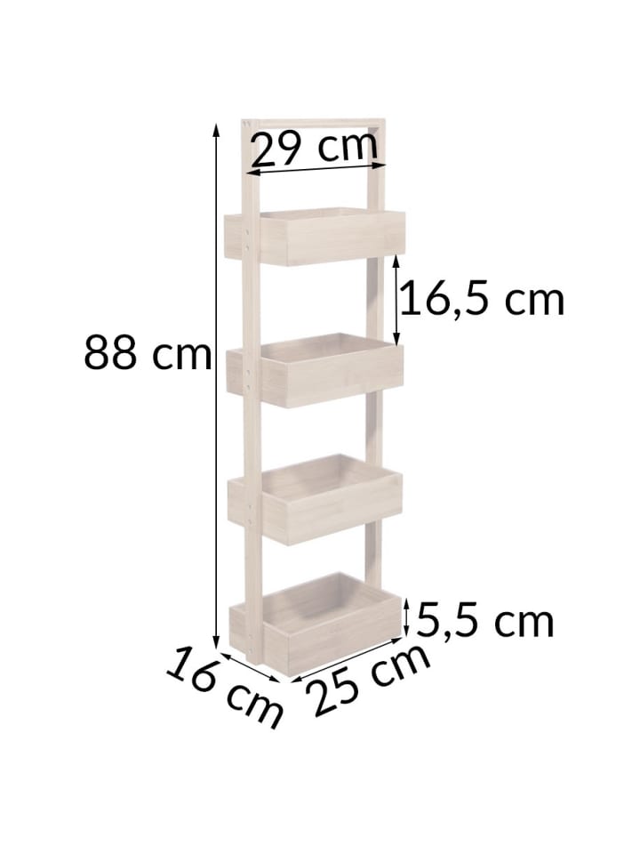 5five Simply Smart Badregal in braun günstig kaufen onesize