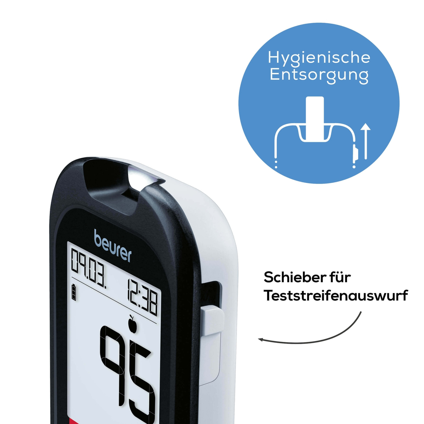 Beurer Blutzuckermessgerät GL 48 mg/dL-Schnell & präzise