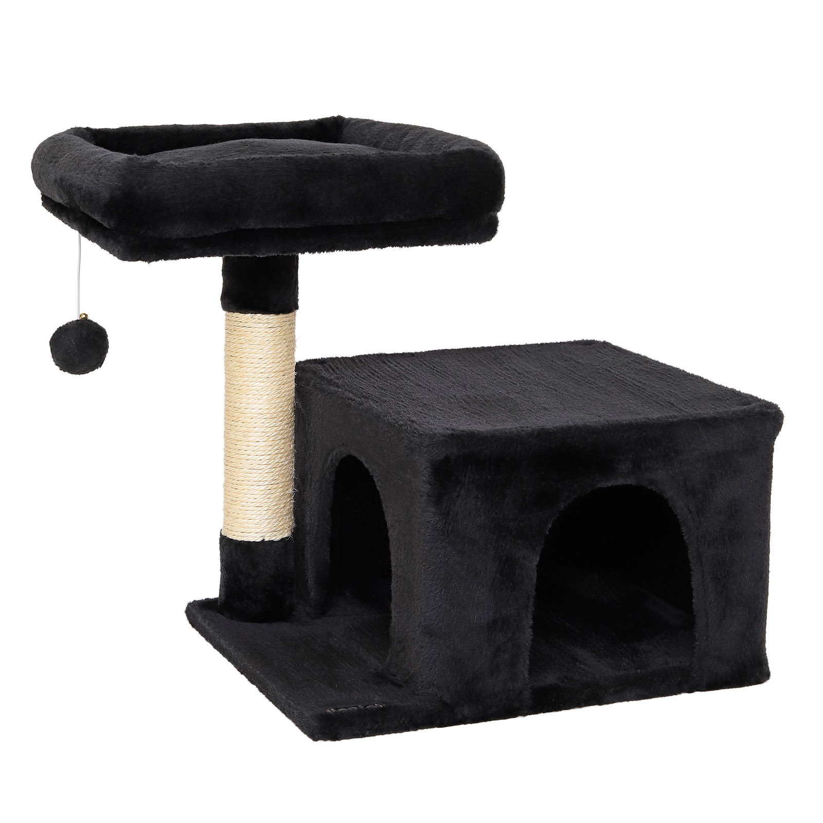 Lionto Kratzbäume Lionto Kratzbaum 50 cm schwarz