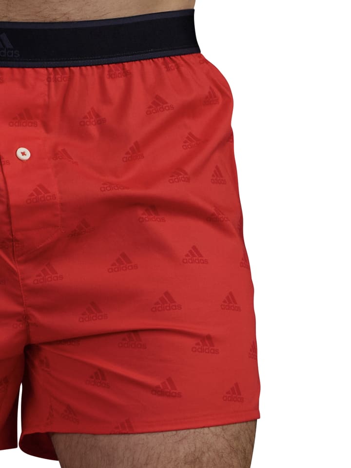 adidas Boxer Active Woven in schwarz, rot günstig kaufen