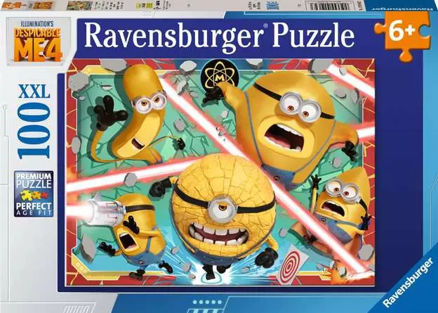 Kinderpuzzle ab 6 Jahren - Einfach unverbesserliche Zeiten in Sicht - 100 Teile