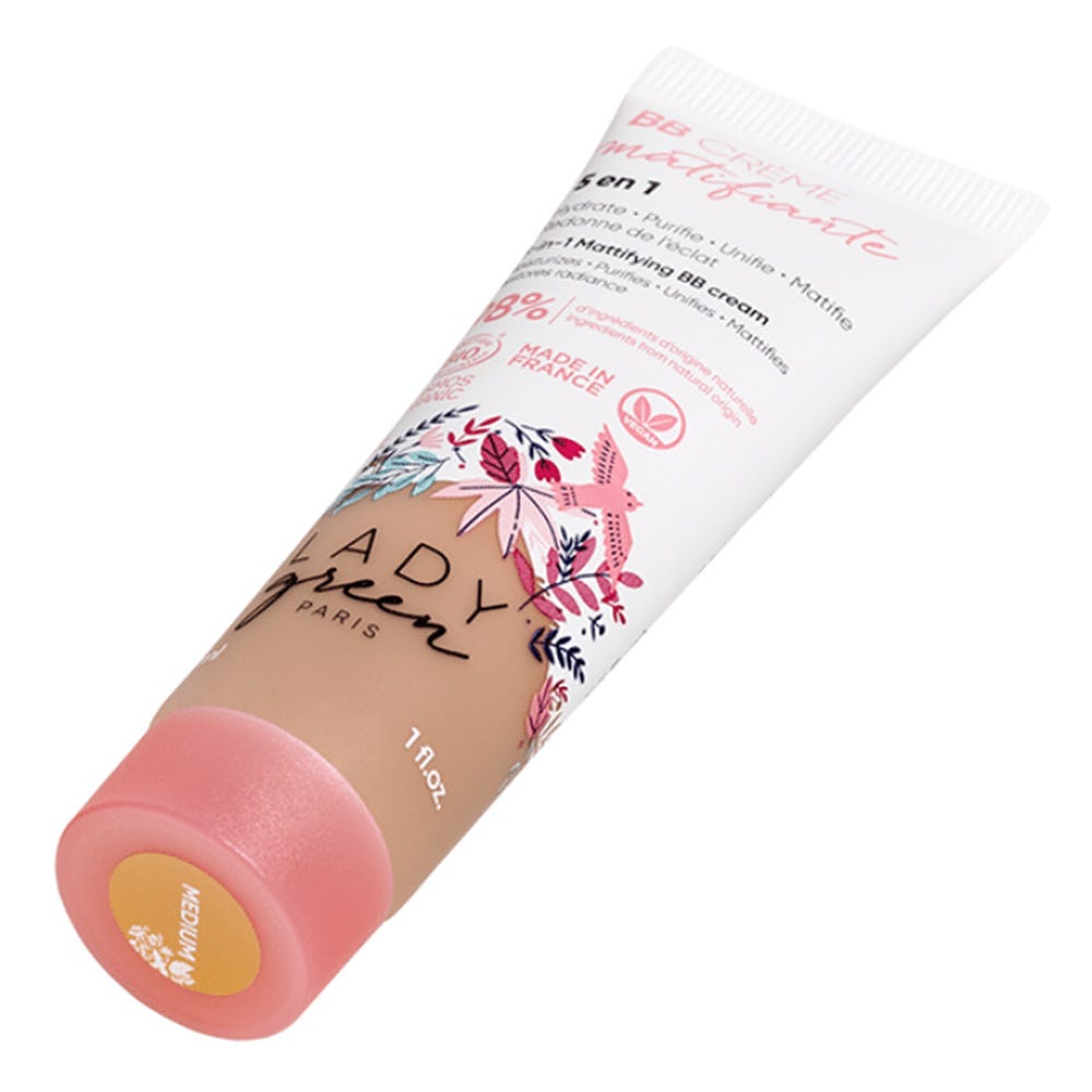 LADY green Perfecting BB Cream 5 en 1 - Medium 30 ml