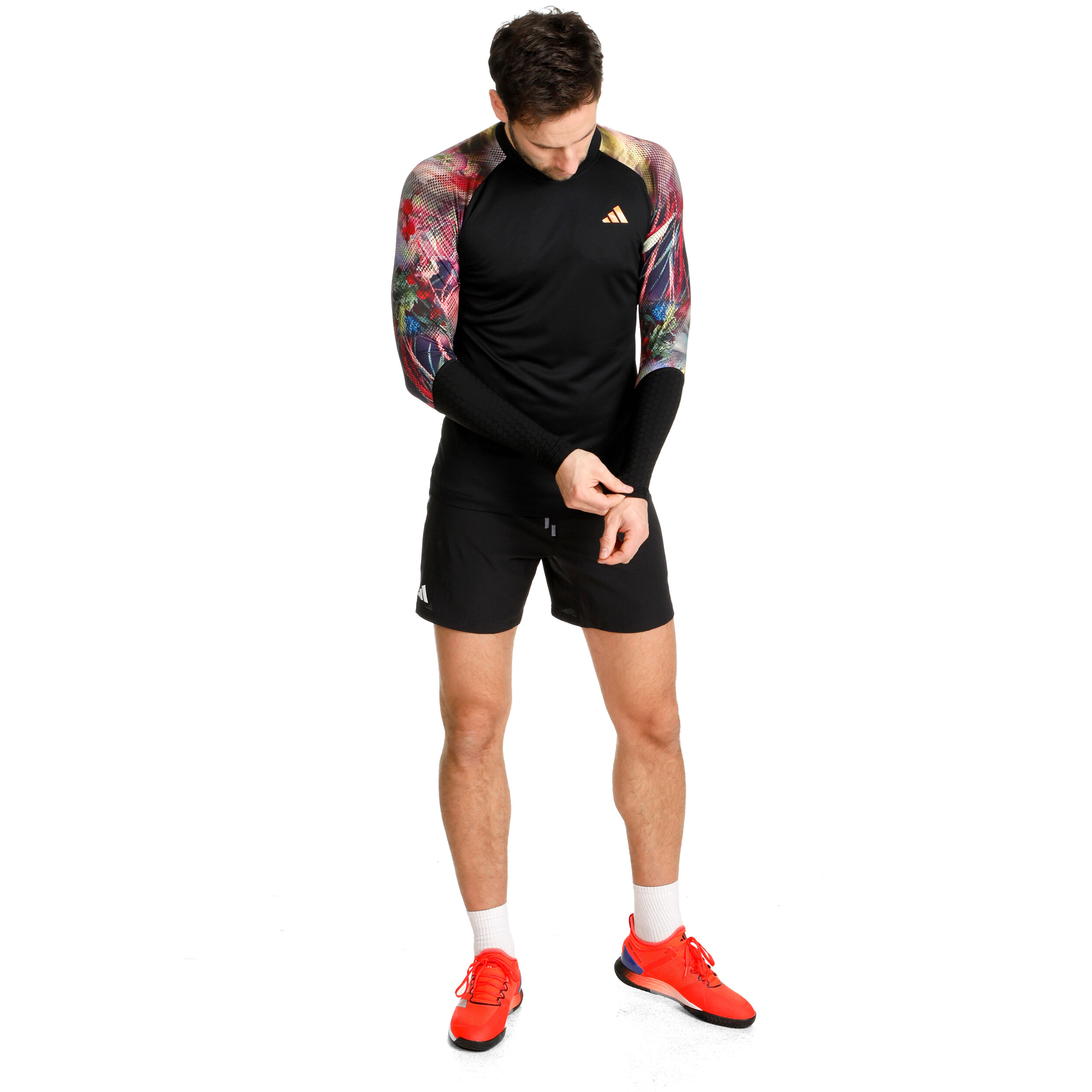 Melbourne HEAT.RDY Long-Sleeve Top Longsleeve Herren - Schwarz, Mehrfarbig