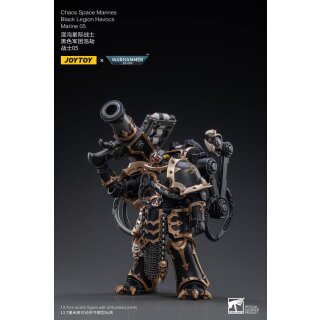 Warhammer 40k Actionfigur 1/18 Black Legion Havocs Marine 05 14 cm