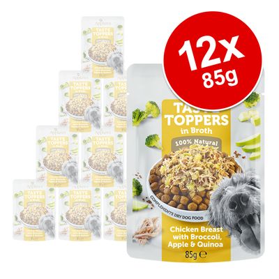 Applaws Taste Toppers Pouch in Brühe 12 x 85 g