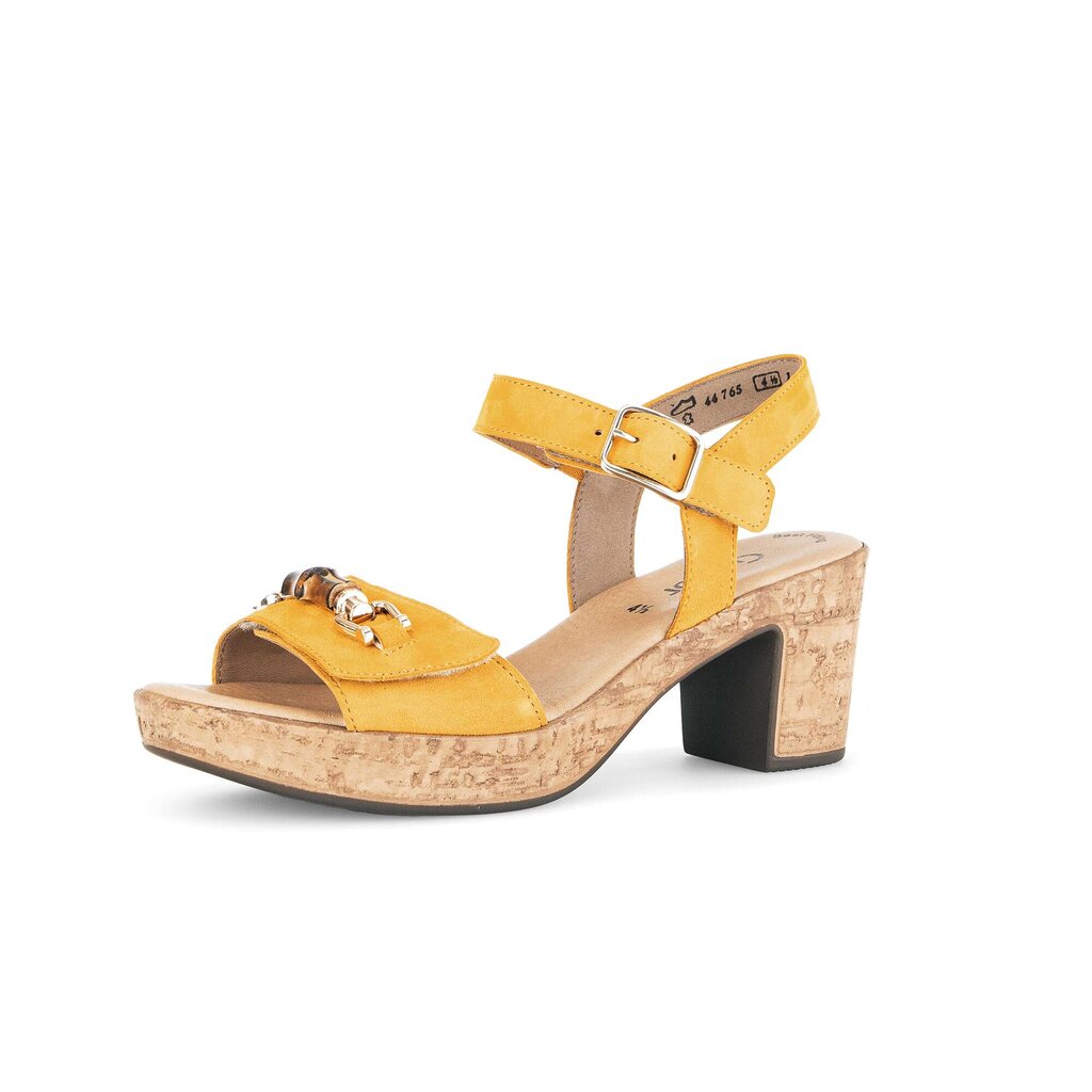 Gabor fashion Riemchensandale gold