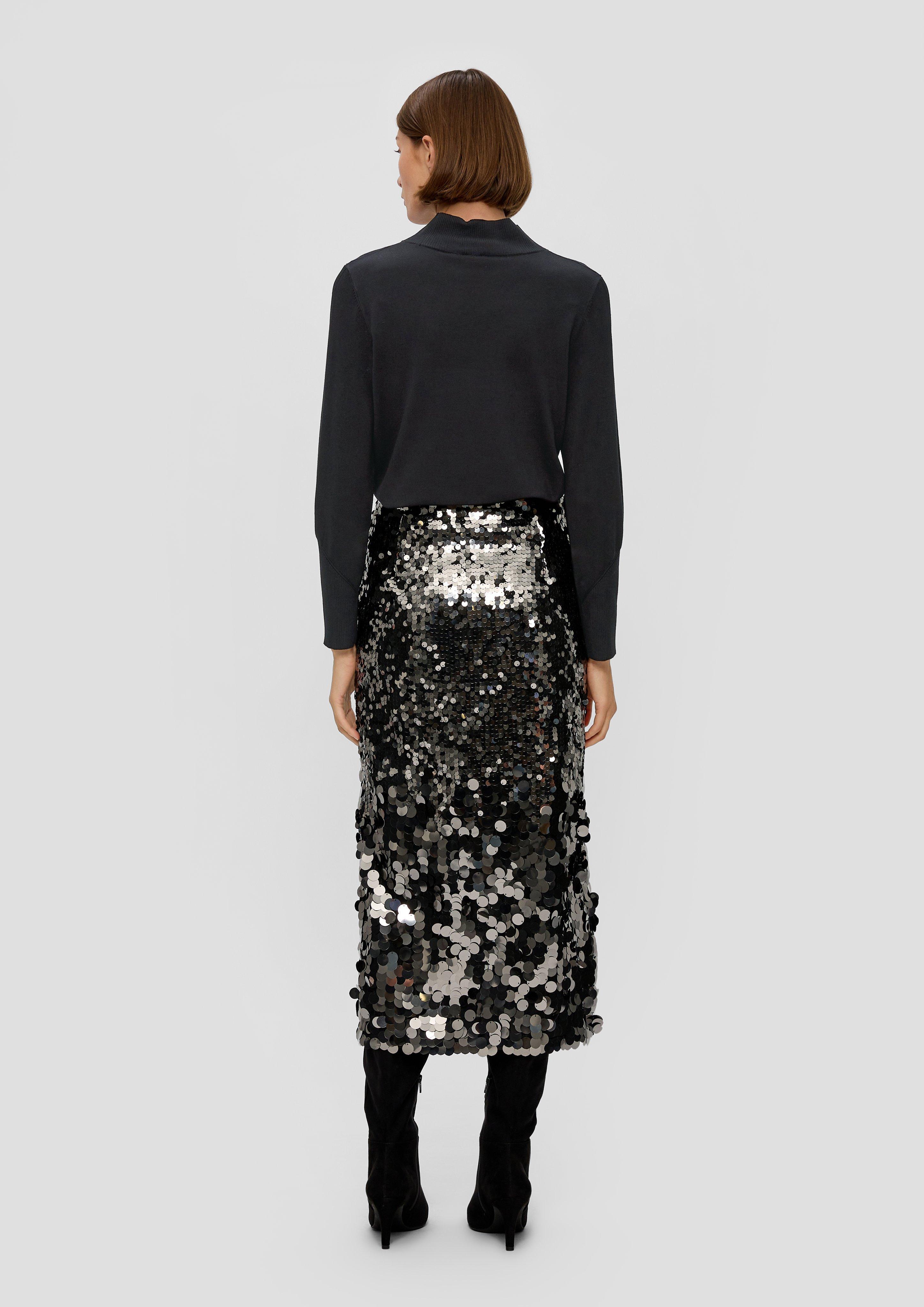 Turtleneck mit Rippdetails  2119752-9999