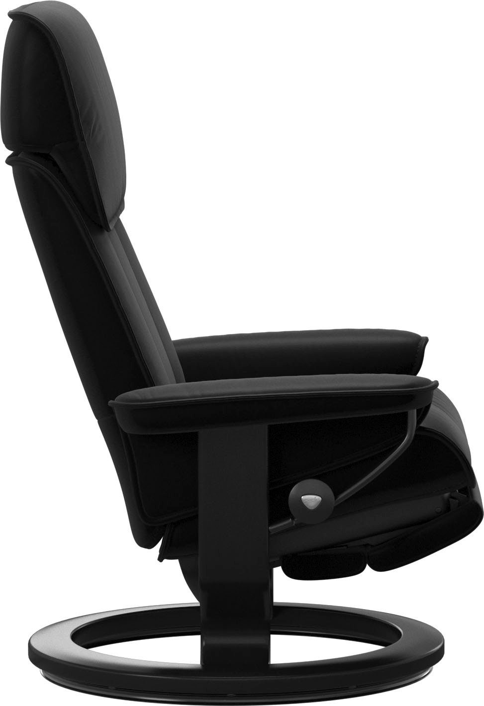 Stressless® Relaxsessel Admiral, verstellbar, optional 2-motorisch, Größe M & L, Gestell Schwarz