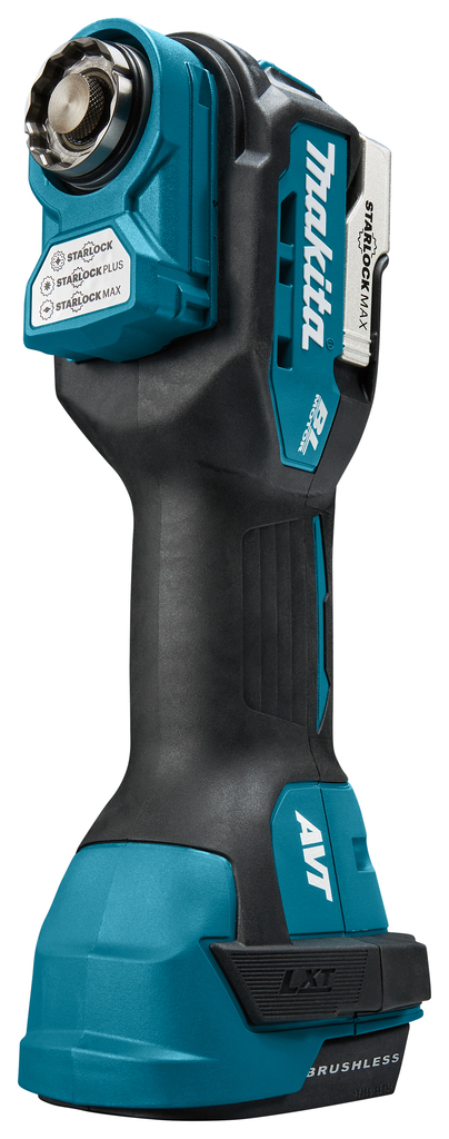 Makita DTM52ZJX2 monitoimityökalu Starlock Max 18V + lisävarustesarja ilman akkuja ja laturia Mboxissa