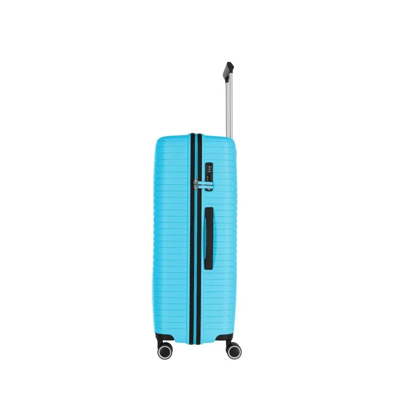 Travelite ORBITA Trolley L (77cm) mit 4 Rollen - Türkis