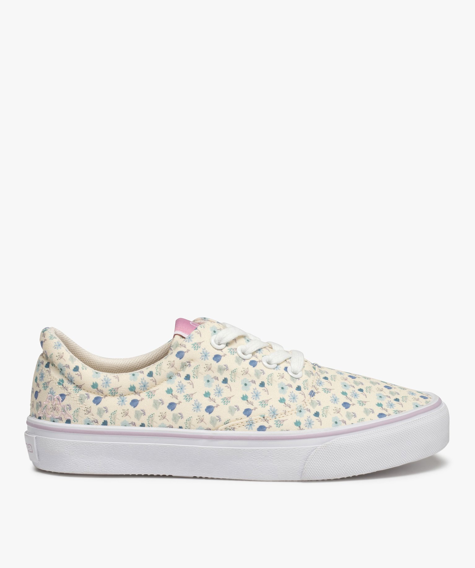 Baskets femme en toile imprimée style skateshoes - Kappa