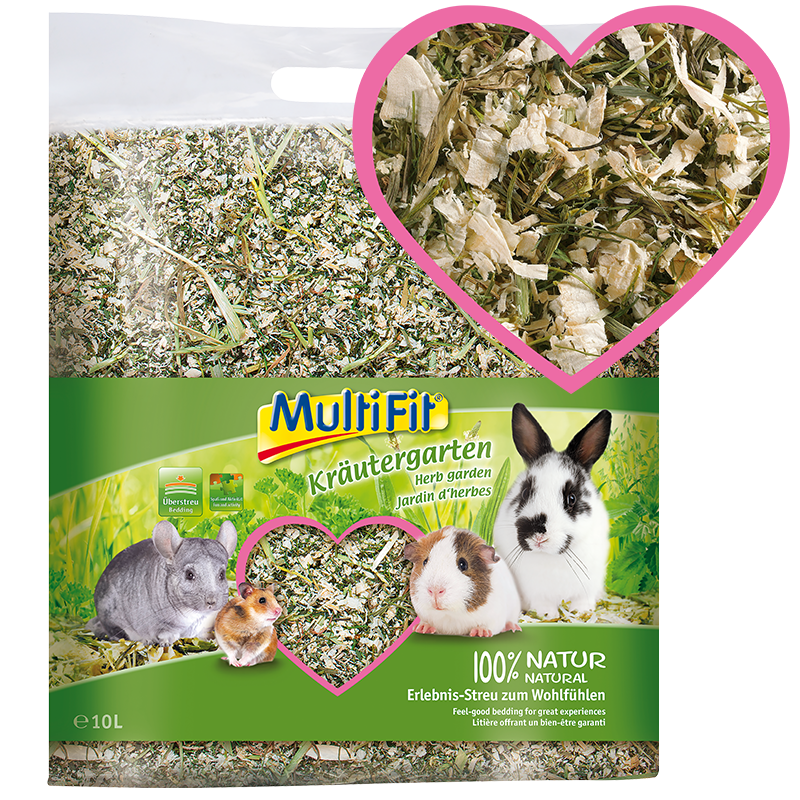MultiFit Streu & Stroh MultiFit Kräutergarten 10 l