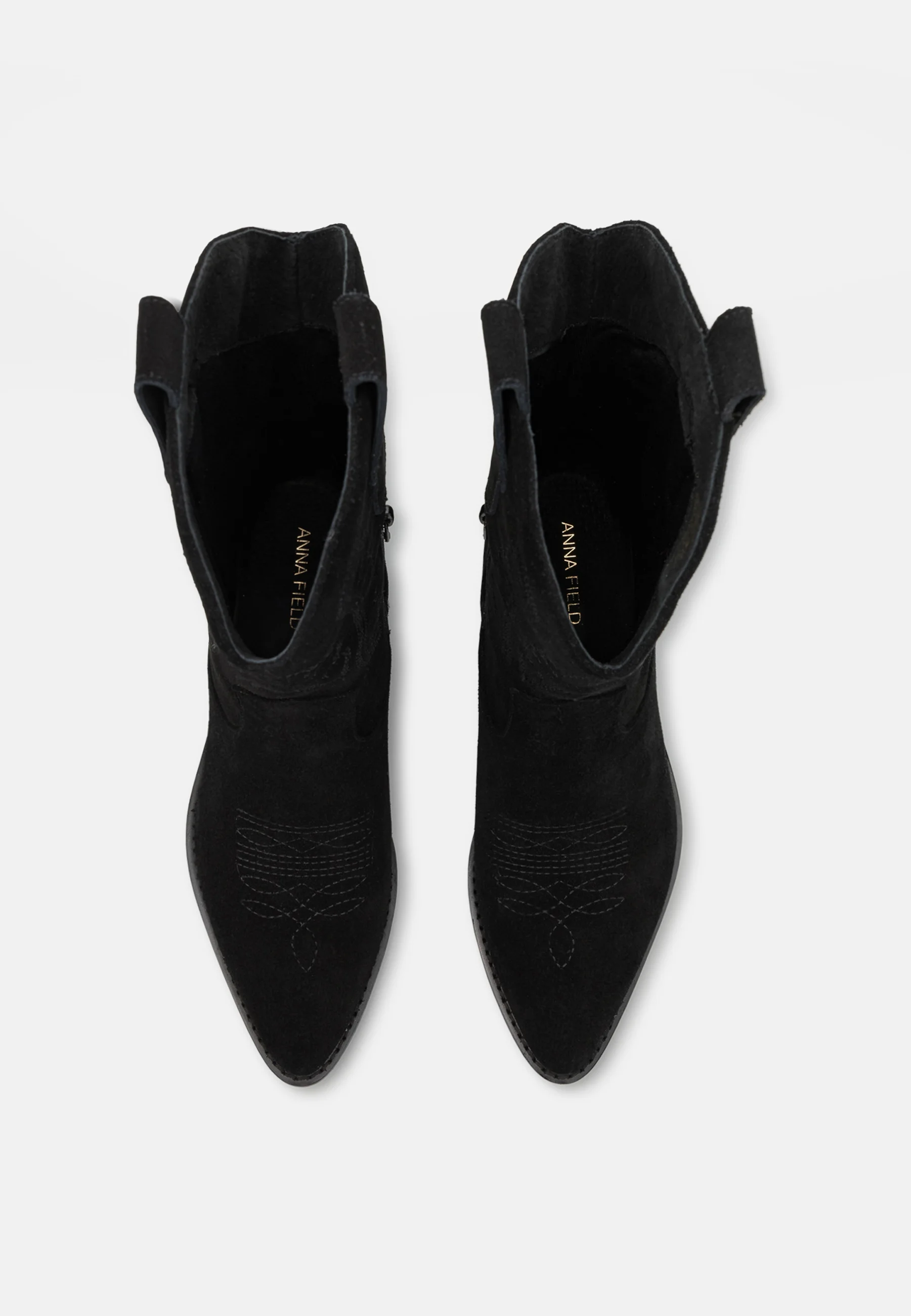 Anna Field LEATHER - Botas tejanas/de motociclista