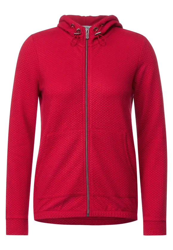 CECIL Cooler Cardigan mit Kapuze